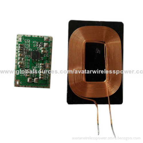 Qi Wireless charging receiver module PCBA and coil